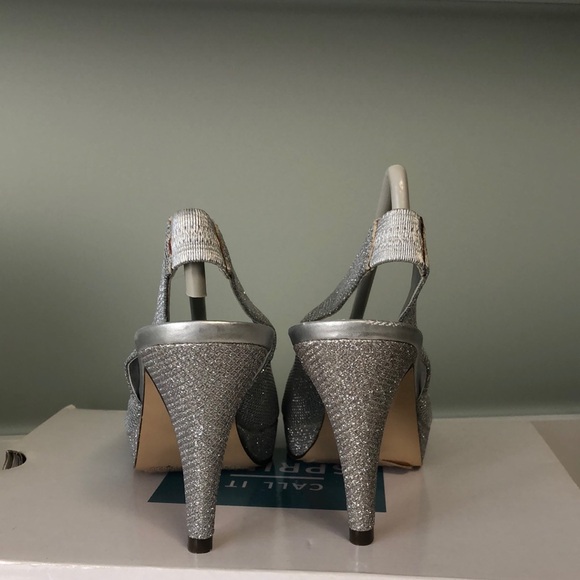 Call It Spring Silver Women's Shoes - Picture 4 of 8